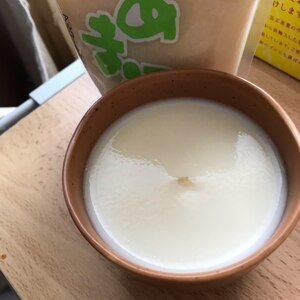 子供が大好き(^^)甘酒と豆乳のゼリー♪